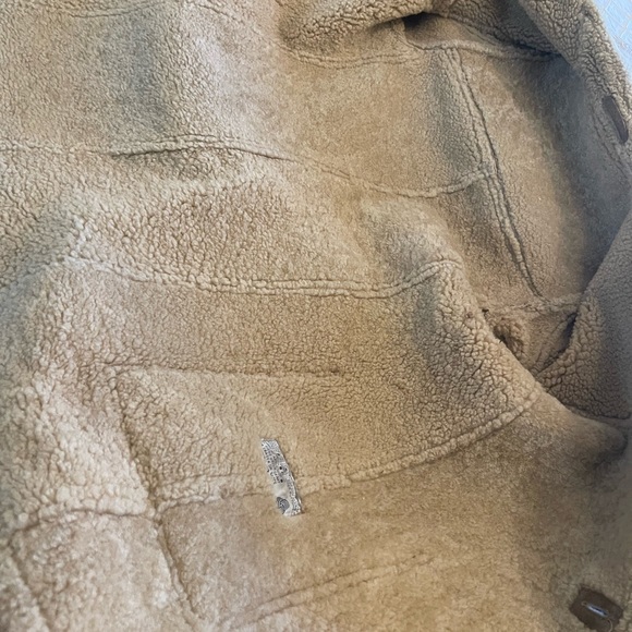 Winter coat real leather with sheep wool inside - Picture 6 of 12